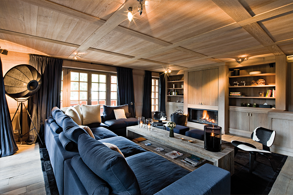 Chalet Chasseforet living area